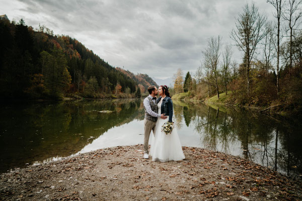 Heiraten im Allgäu - Oberstdorf - Auwaldsee - Elopement
