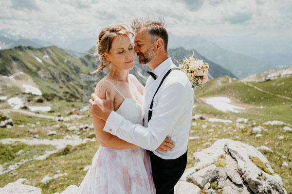 Heiraten im Allgäu - Oberstdorf - Nebelhorn - Elopement