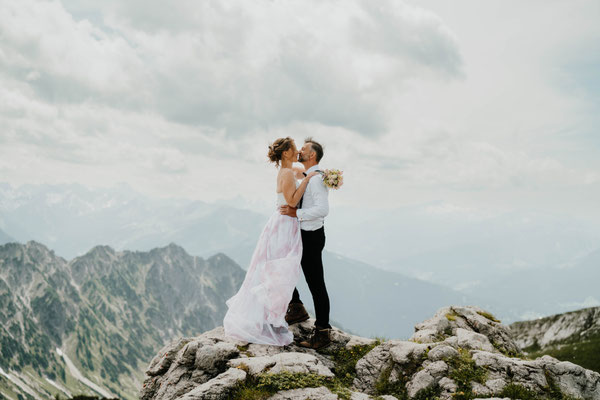 Heiraten im Allgäu - Oberstdorf - Nebelhorn - Elopement