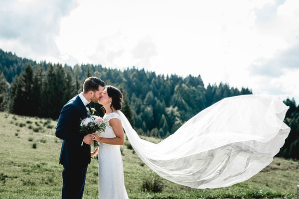 After Wedding Shooting im Allgäu - Allgäufotograf - Heiraten im Allgäu - Alpe Hohenegg