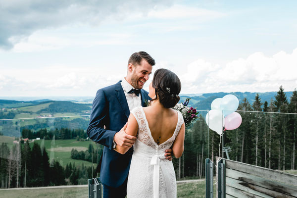 After Wedding Shooting im Allgäu - Allgäufotograf - Heiraten im Allgäu - Alpe Hohenegg