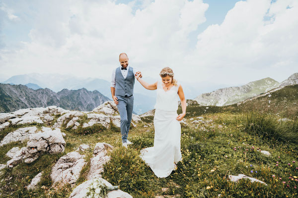 Heiraten im Allgäu - Heiraten auf dem Nebelhorn