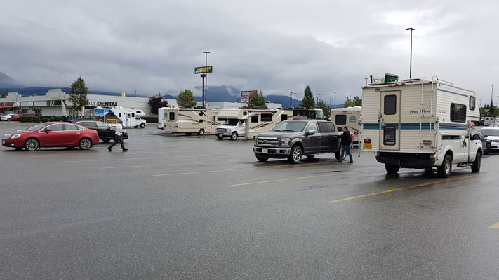 Parkplatz Walmart Anchorage