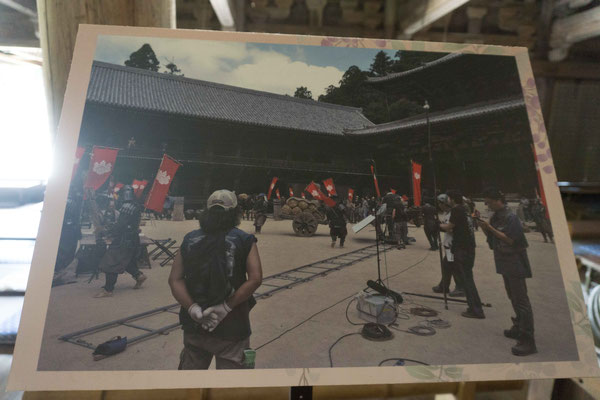 Engyoji Tempel  - Fotos des Filmset für Last Samurai