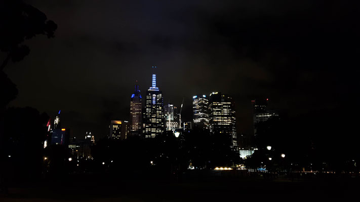 Skyline bei Nacht