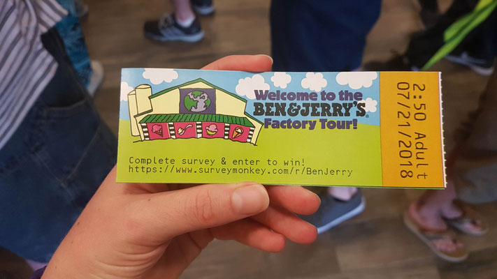 Ben and Jerry's Factory