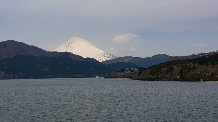 Lake Ashi mit Mt. Fuji