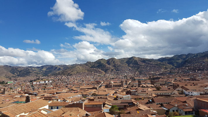 Aussicht auf Cusco