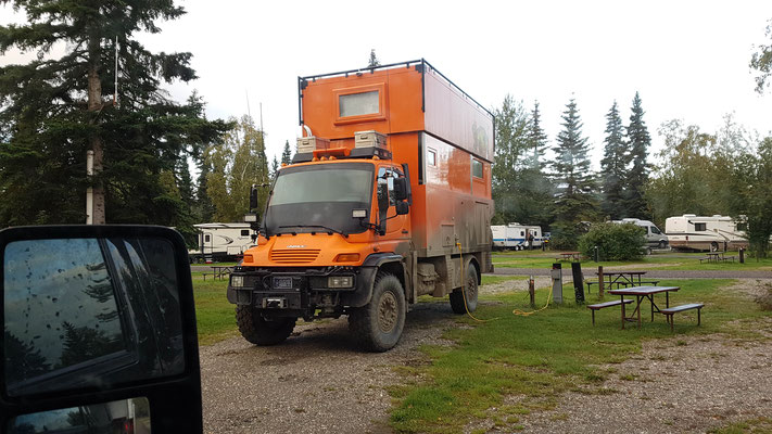 Ausgebauter Unimog