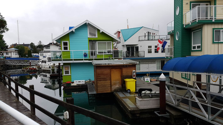 Hausboote bei Victoria