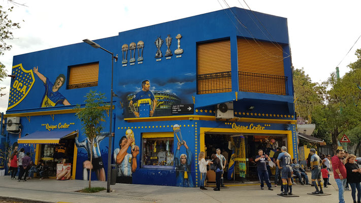 Fanshop Boca Juniors
