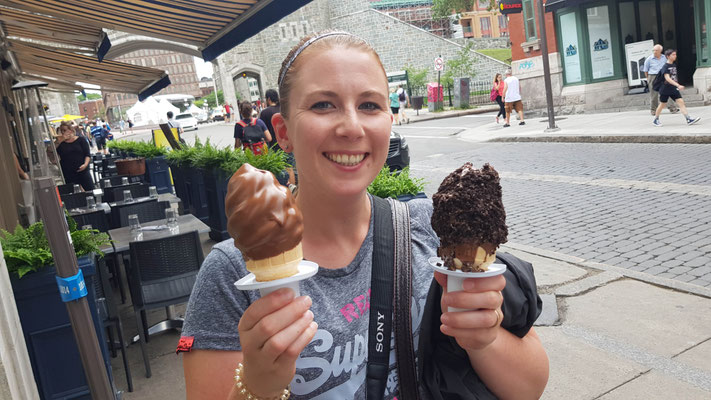 Mmmhhhh :) also das war ein Eis in der Grösse "small"