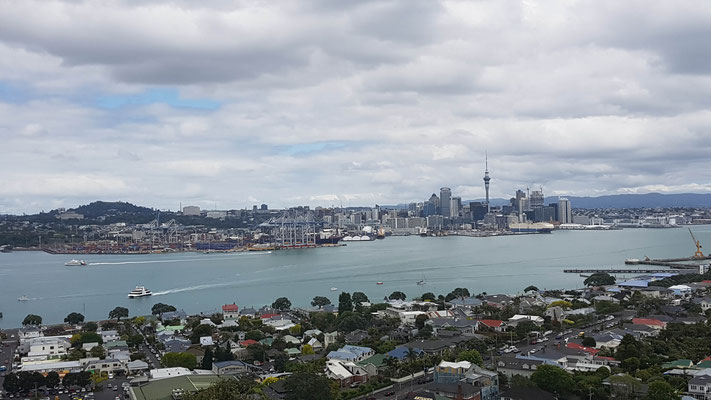 Aussicht auf Auckland