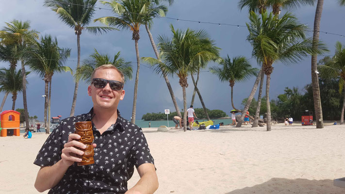 Beach Club auf Sentosa