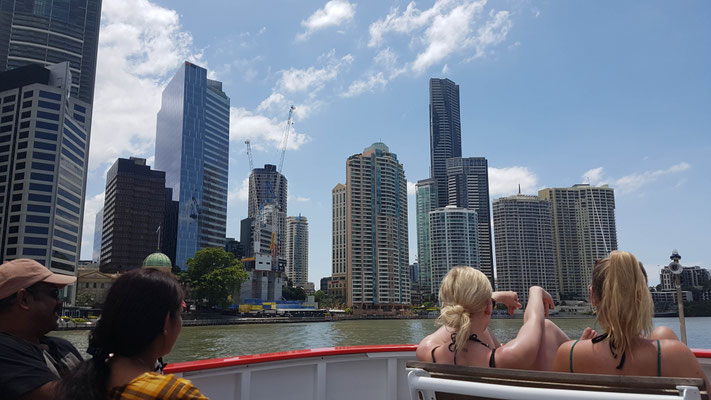 Skyline vom Boot