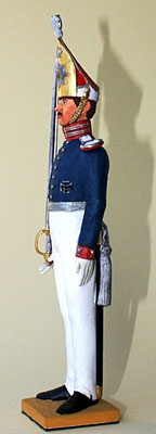 Offizier,  1. Garderegiment zu Fuß, um 1829