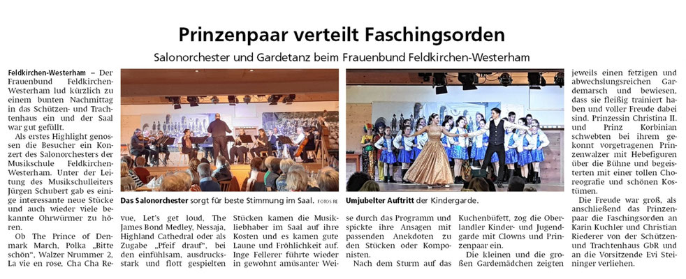 Mangfallbote Frauenbund Feldkirchen-Westerham_27.01.24