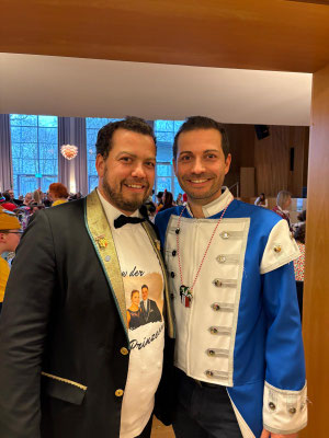 Präsidenten der Faschingsvereine in Aibling Faschingsdienstag im Kurhaus