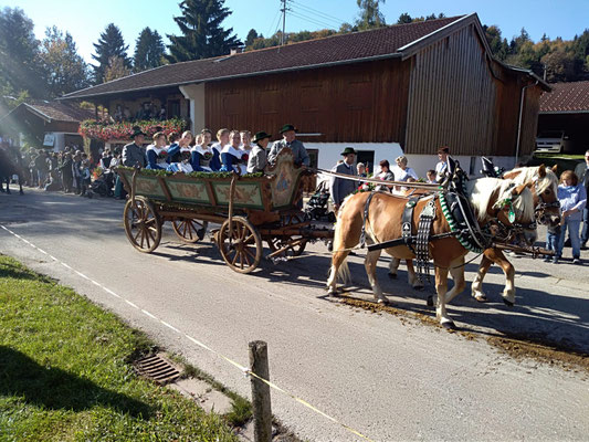 Leonhardifahrt in Reichersdorf