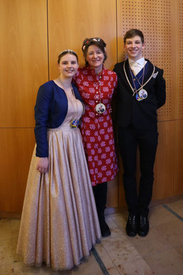 Die Fotografin mit Prinzenpaar