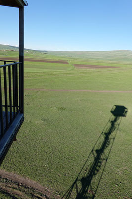 Kartsachi, Vogel-Beobachtungsturm bei unserem Schlafplatz / Bird watch tower at our sleeping spot