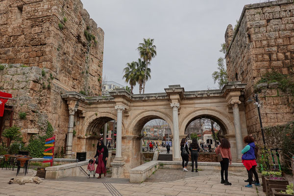 Antalya, Hadrian's Tor / Hadrian's gate