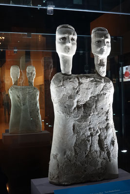 Jordan Museum, die ältesten menschlichen Statuen der Welt, 9000 Jahre alt / the oldest human statues in the world, 9000 years old