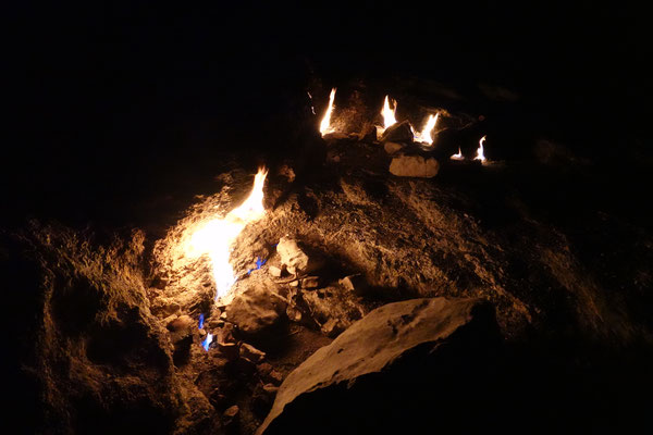 Çıralı, Flammenfelder von Chimaera / natural flames of Chimaera