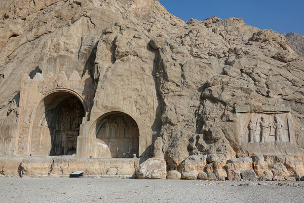 Kermanshah, Taq-e Bostan Grottoes