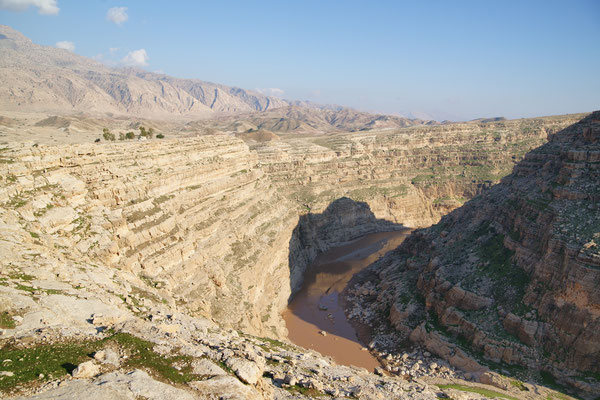 Khazineh Canyon, unser Schlafplatz / or sleeping spot