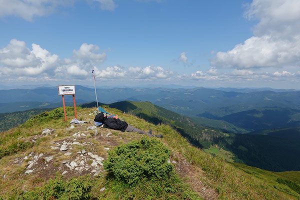 Borsa, Wanderung / Hiking Toroioaga