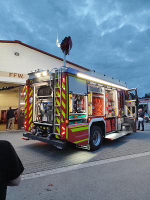 Empfang neues Feuerwehrfahrzeug