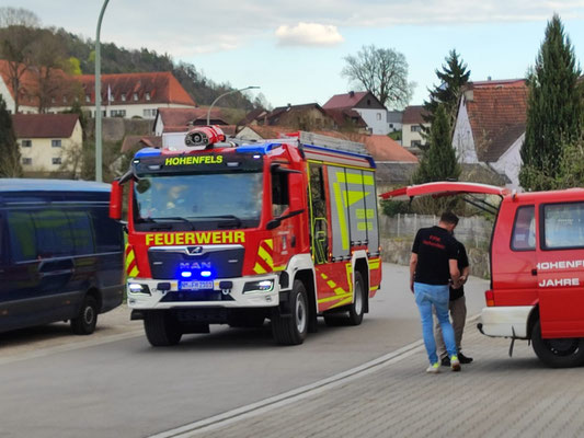 Empfang neues Feuerwehrfahrzeug