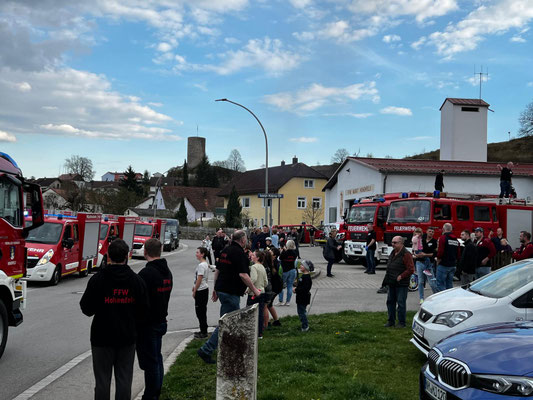 Empfang neues Feuerwehrfahrzeug