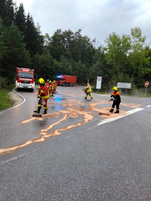 ÖLSPUR TOR 5 RICHTUNG HOHENFELS