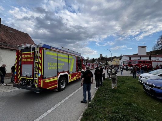 Empfang neues Feuerwehrfahrzeug