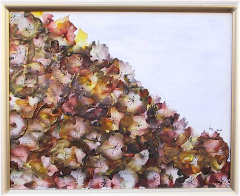 "Herbst", Malplatte 50 x 60, 240 €