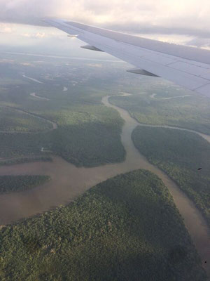 Anflug auf Belem - Amazonas