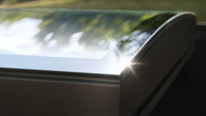 Fenêtre de toit plat Velux CurveTech