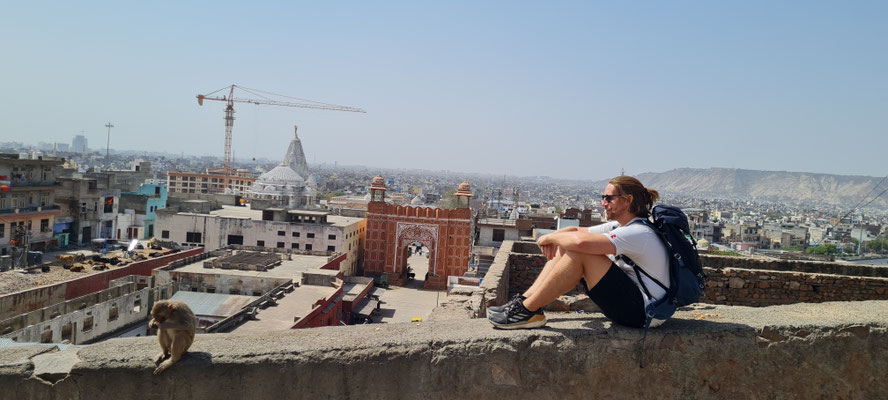 Blick über Jaipur 