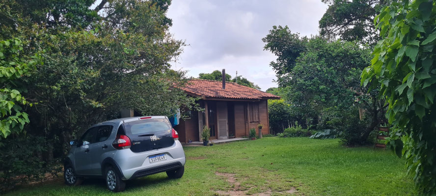 Unsere kleine Cabana in Florianopolis auf der Ihla Catharina
