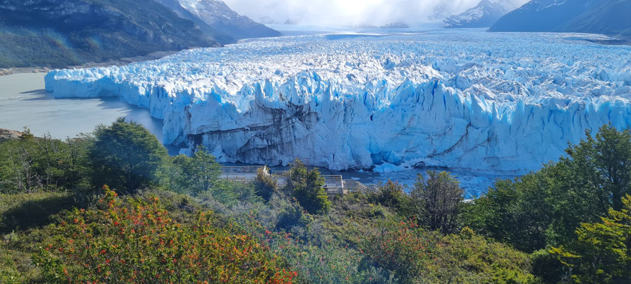 der Perito Moreno Gletscher haut uns um