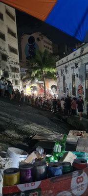 Verrückter Abend im Party viertel Lappa ! Samba und Zumba all night long