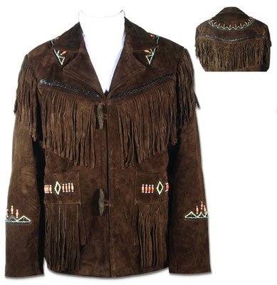 786-37 D-Brown Split Leather