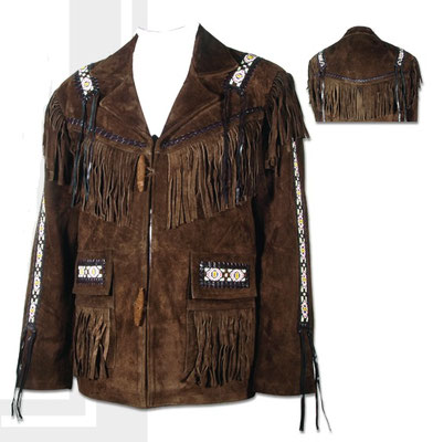786-64 D-Brown Split Leather