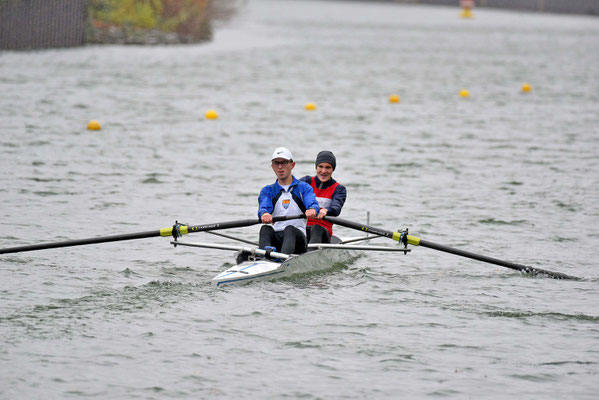 SM2-, Lgw.: Meier (Hanauer RG)/Becker (Gießen) auf Platz drei. Foto: 2000meter.de