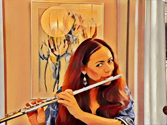 Flötist Lesung Hamburg Rike Reichert