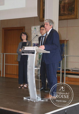 Sophie Lessard, Brieg Haslé-Le Gall & Stéphane Roudaut © Claude Péron / SEBL 2026