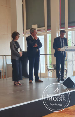 Sophie Lessard, Brieg Haslé-Le Gall & Stéphane Roudaut © Jean-Yves Guengant / SEBL 2026