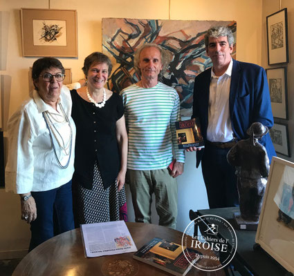 Françoise Gloux, Nadia Podzemskaia, Lorenzo Vinciguerra & Brieg Haslé-Le Gall Cliché © Alice Dupouy / SEBL 2026